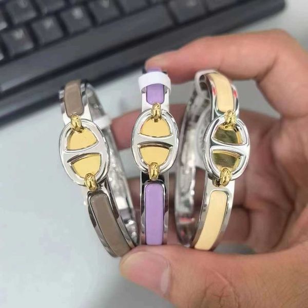 original hrems bangle for sale high version pig nose bracelet enamel color titanium steel ornament handpiece net red professional with gift, Black
original hrems bangle for sale high version pig nose bracelet enamel color titanium steel ornament handpiece net red professional with gift, Black