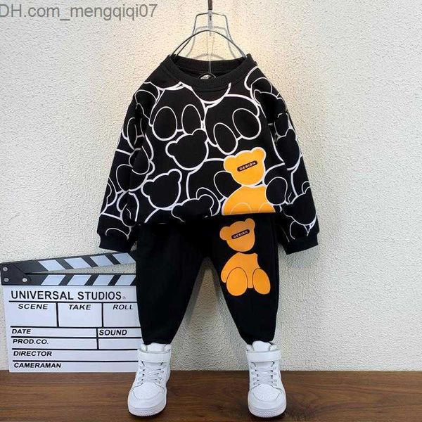 clothing sets boys' sweatshirt set children's set spring autumn hoodie+trousers 2pk fashion cartoon bear children's clothing, White
clothing sets boys' sweatshirt set children's set spring autumn hoodie+trousers 2pk fashion cartoon bear children's clothing, White