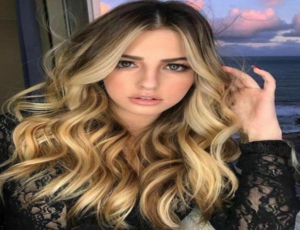 women party blonde wig synthetic brown ombre long wavy natural wigshair net6899713, Black
women party blonde wig synthetic brown ombre long wavy natural wigshair net6899713, Black