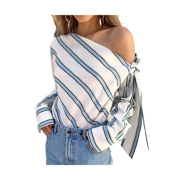 women shirt blouses and canada quality women's designer lady unique stripe shirts watching college students returning to campusn prefe, White
women shirt blouses and canada quality women's designer lady unique stripe shirts watching college students returning to campusn prefe, White