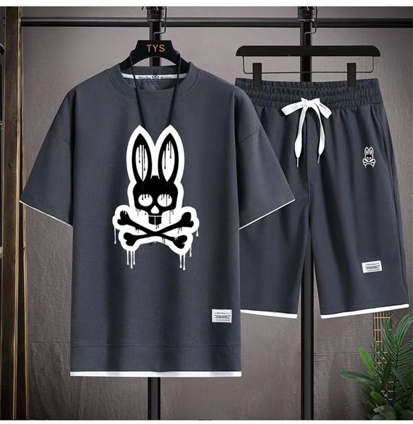 mens tracksuits summer casual sports set psycho bunny11 printed round neck short sleevesshorts twopiece 230718, Gray
mens tracksuits summer casual sports set psycho bunny11 printed round neck short sleevesshorts twopiece 230718, Gray