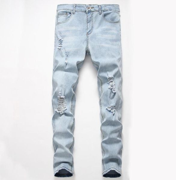 men039s jeans fashion personality ripped slim fit zipper stretch denim trousers mens super skinny vaqueros hombre9541952, Blue
men039s jeans fashion personality ripped slim fit zipper stretch denim trousers mens super skinny vaqueros hombre9541952, Blue