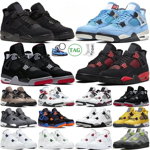 4 4s vintage basketball shoes military black cat university blue sail white oreo red thunder bred cement men women sports trainer sneakers
4 4s vintage basketball shoes military black cat university blue sail white oreo red thunder bred cement men women sports trainer sneakers