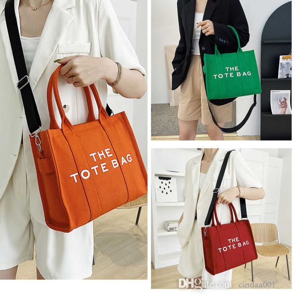 fashion tote bag simple solid letter women's handbag commuter large capacity crossbody canvas bags
fashion tote bag simple solid letter women's handbag commuter large capacity crossbody canvas bags