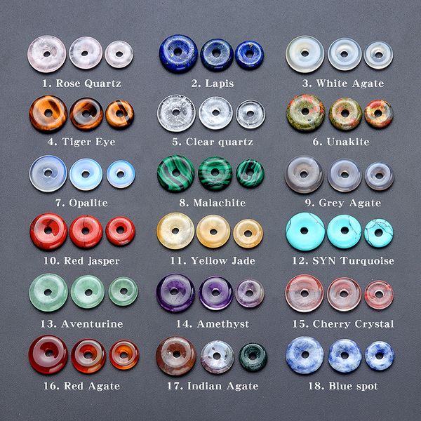 big hole circle beads peace charms healing quartz crystal stone gogo donut pendants for jewelry making 12mm 14mm 16mm, Bronze;silver
big hole circle beads peace charms healing quartz crystal stone gogo donut pendants for jewelry making 12mm 14mm 16mm, Bronze;silver