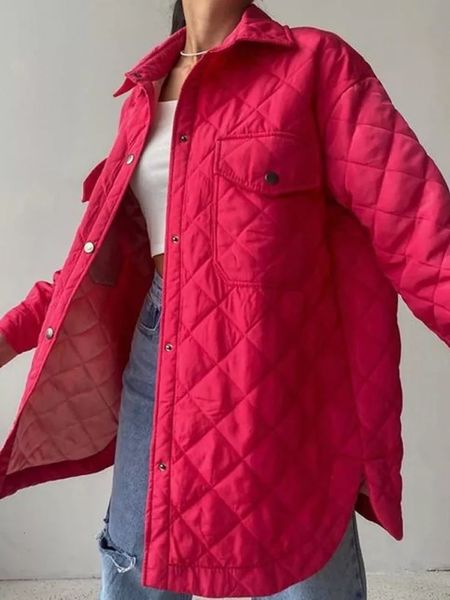women's jackets winter padded jacket fashion warm loose casual coats lapel single breasted outwear ladies elegant quilted belt 230719, Black;brown
women's jackets winter padded jacket fashion warm loose casual coats lapel single breasted outwear ladies elegant quilted belt 230719, Black;brown
