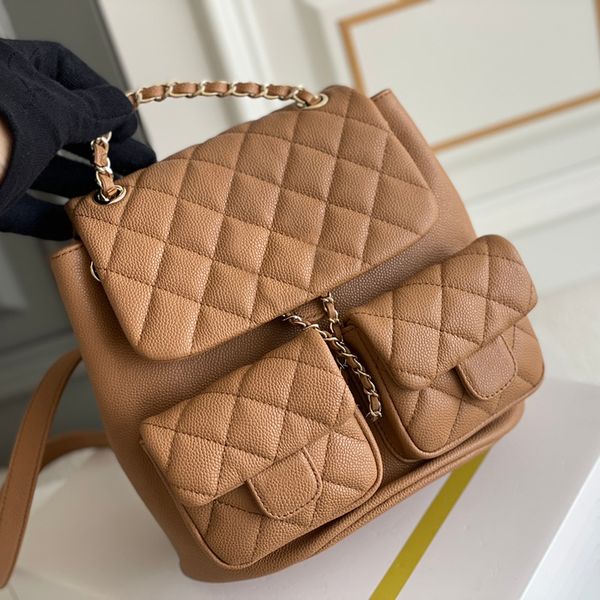 designer backpack calfskin shoulder bag luxury schoolbag 10a small backpack with box c029
designer backpack calfskin shoulder bag luxury schoolbag 10a small backpack with box c029