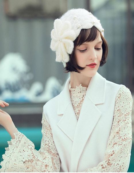 winter women wedding hat church pillbox white fascinator lace knitting hat headdress hair accessories party prom hats winter1252571
winter women wedding hat church pillbox white fascinator lace knitting hat headdress hair accessories party prom hats winter1252571