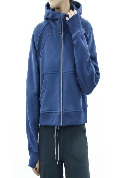 women full zip hoodie jacket sportswear thick yoga outfits in autumn and winter hooded workout track running coat with pockets out1914665
women full zip hoodie jacket sportswear thick yoga outfits in autumn and winter hooded workout track running coat with pockets out1914665