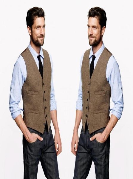 2020 wedding vintage brown tweed vests custom made groom vest mens slim fit tailor made wedding vests for menvest tie8094899, Black
2020 wedding vintage brown tweed vests custom made groom vest mens slim fit tailor made wedding vests for menvest tie8094899, Black
