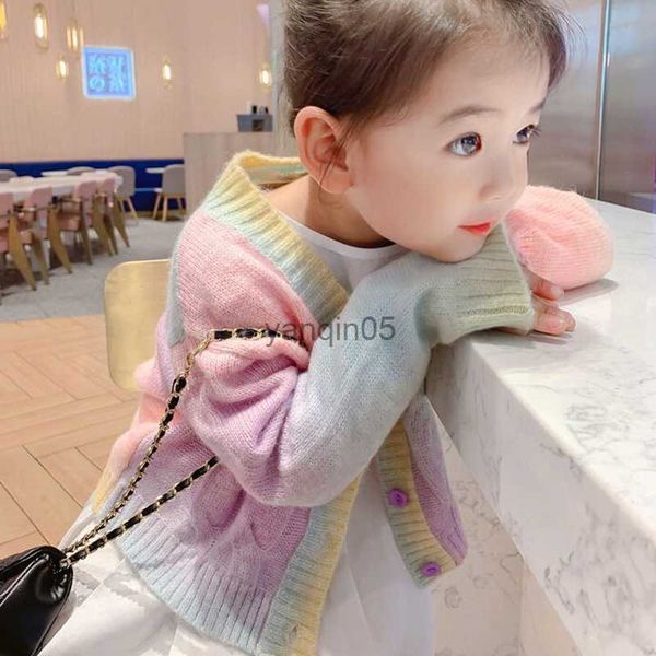 pullover kids baby girls rainbow knitted sweater spring autumn fashion tie-dye colorful long sleeve cardigan outerwear children clothes hkd2, Blue
pullover kids baby girls rainbow knitted sweater spring autumn fashion tie-dye colorful long sleeve cardigan outerwear children clothes hkd2, Blue