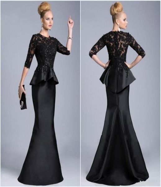 2019 new black evening gowns sheer crew high neck half long sleeves appliques lace beaded peplum sheath formal dresses vestido for8167296, Black;red
2019 new black evening gowns sheer crew high neck half long sleeves appliques lace beaded peplum sheath formal dresses vestido for8167296, Black;red