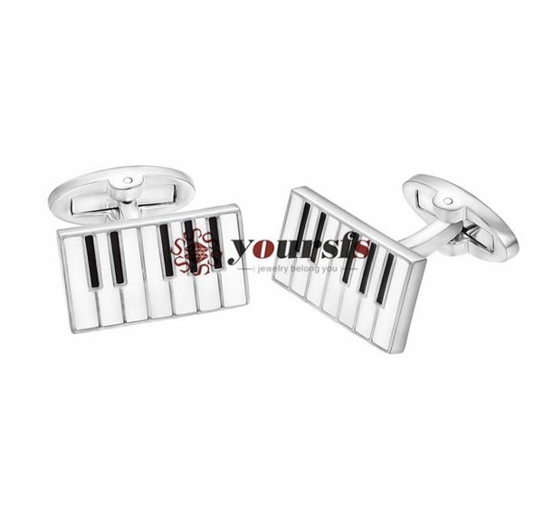 yoursfs 6 pairsset men lined cuff links fashion triangle ruler tools piano vintage pattern1331124, Silver 
yoursfs 6 pairsset men lined cuff links fashion triangle ruler tools piano vintage pattern1331124, Silver