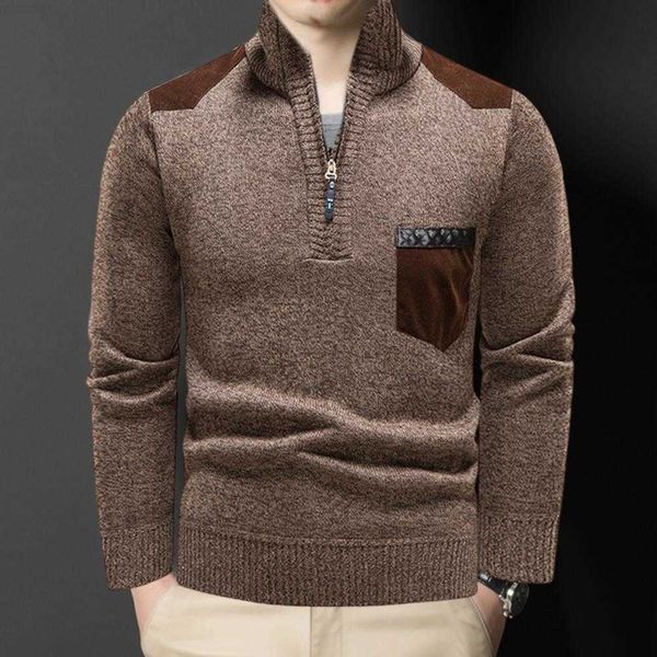 men's sweaters men sweater high collar pockets zipper long sleeves spring autumn sweaters anti-shrink thermal pullovers sweater men, White;black
men's sweaters men sweater high collar pockets zipper long sleeves spring autumn sweaters anti-shrink thermal pullovers sweater men, White;black