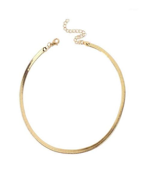 chokers 2021 gold/silver plated adjustable 5mm flat chain herringbone choker necklace simple dainty jewelry for women 15" chocker654024, Golden;silver
chokers 2021 gold/silver plated adjustable 5mm flat chain herringbone choker necklace simple dainty jewelry for women 15" chocker654024, Golden;silver