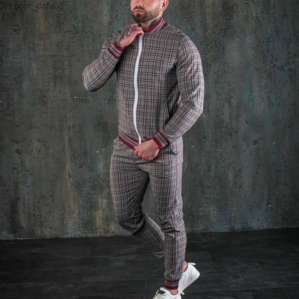 men's tracksuits new gentleman plain men's crawler suit casual zipper jacket coat sportswear high-quality 3d printing fashion 2 me, Gray
men's tracksuits new gentleman plain men's crawler suit casual zipper jacket coat sportswear high-quality 3d printing fashion 2 me, Gray