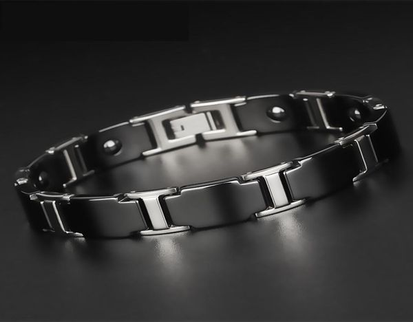 korean mens fashion popular health bracelet male ceramic braclet black tungsten steel energy magnetic therapy bileklik5925425, Golden;silver
korean mens fashion popular health bracelet male ceramic braclet black tungsten steel energy magnetic therapy bileklik5925425, Golden;silver
