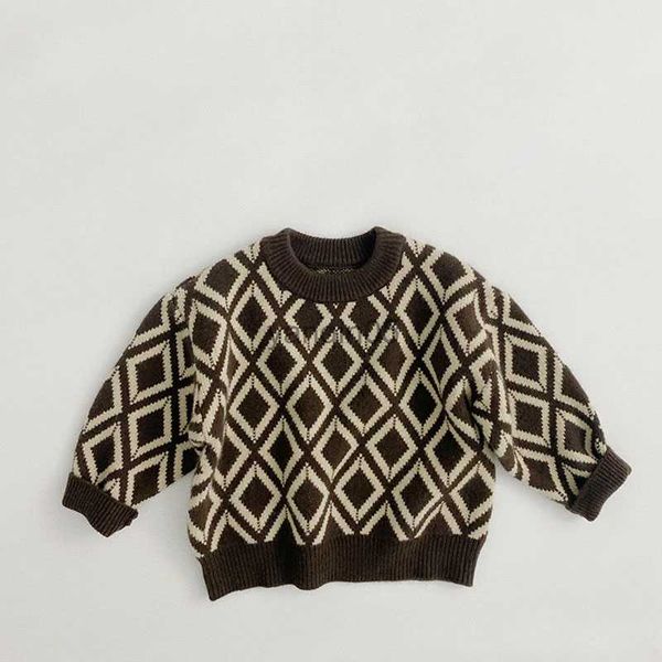 pullover milancel 2021 autumn and winter kids new clothes pullover long sleeve o-neck knitting stretch lattice sweater hkd230719, Blue
pullover milancel 2021 autumn and winter kids new clothes pullover long sleeve o-neck knitting stretch lattice sweater hkd230719, Blue