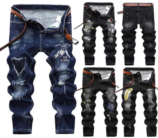 new fashion jeans embroidered pant men straight jeans regular fit pant stretch long slim men jeans5383653, Blue
new fashion jeans embroidered pant men straight jeans regular fit pant stretch long slim men jeans5383653, Blue