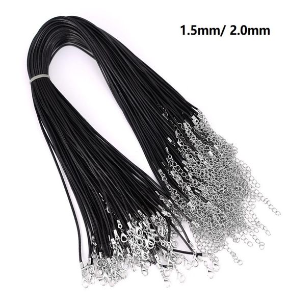 black wax leather snake necklace beading cord string rope wire 45cm extender chain with lobster clasp diy jewelry comp4759458, Red;brown
black wax leather snake necklace beading cord string rope wire 45cm extender chain with lobster clasp diy jewelry comp4759458, Red;brown