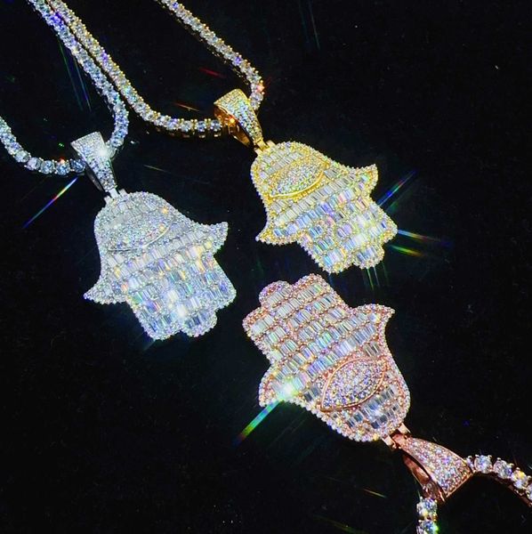 fashion hip hop jewelry classical hamsa hand pendant match moissanite tennis necklace vvs diamond pendant, Silver
fashion hip hop jewelry classical hamsa hand pendant match moissanite tennis necklace vvs diamond pendant, Silver