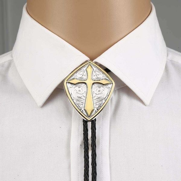 bolo ties gold romen shield cross pattrn bolo tie for man indian cowboy western cowgirl leather rope zinc alloy necktie hkd230719, Red
bolo ties gold romen shield cross pattrn bolo tie for man indian cowboy western cowgirl leather rope zinc alloy necktie hkd230719, Red