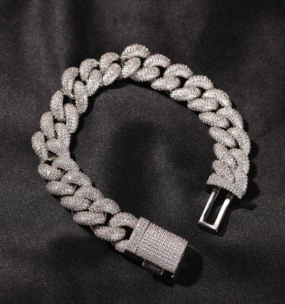 fashion mens hip hop bracelet jewelry 3d iced out chain gold silver miami cuban link chains bracelets 14mm6939025, Black
fashion mens hip hop bracelet jewelry 3d iced out chain gold silver miami cuban link chains bracelets 14mm6939025, Black