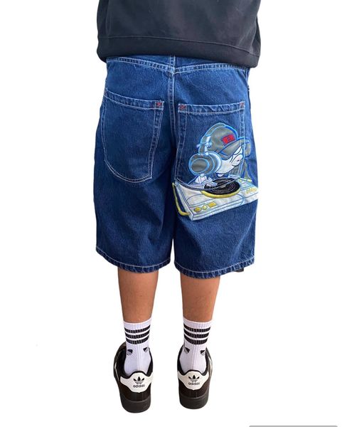 men's shorts street clothing y2k shorts harajuku retro hip-hop graphic oversized pocket denim shorts men's summer gothic basketbal, White;black
men's shorts street clothing y2k shorts harajuku retro hip-hop graphic oversized pocket denim shorts men's summer gothic basketbal, White;black