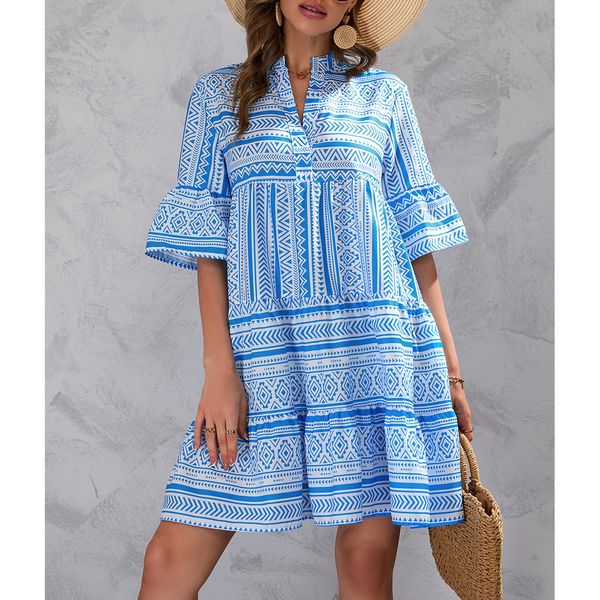 plus size dresses summer in dress striped v neck loose for women 2023 half sleeve midi vestido feminino casual outfits streetwear 230718, Black
plus size dresses summer in dress striped v neck loose for women 2023 half sleeve midi vestido feminino casual outfits streetwear 230718, Black