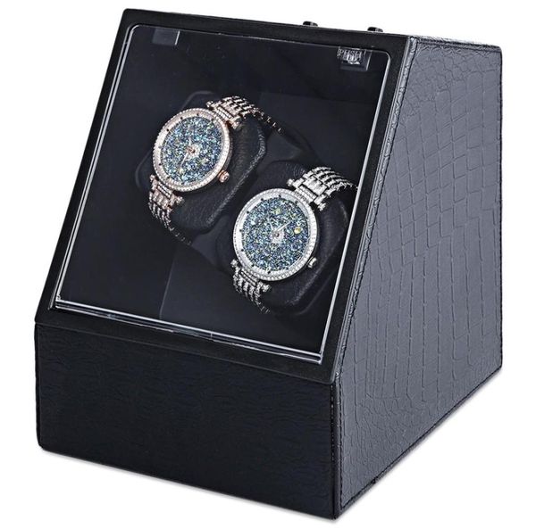 wholeautomatic watch winder auto silent watch winder irregular shape transparent cover wristwatch box with us plug7931187, Black
wholeautomatic watch winder auto silent watch winder irregular shape transparent cover wristwatch box with us plug7931187, Black