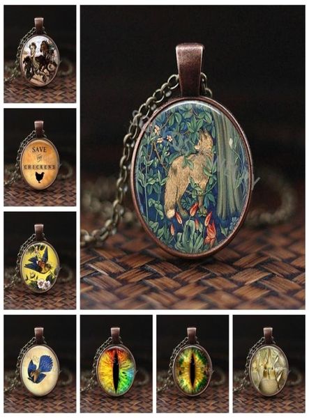the fox turning back in the flowers glass pendant choker statement bronze necklace for women accessories fashion jewelry8053635, Silver
the fox turning back in the flowers glass pendant choker statement bronze necklace for women accessories fashion jewelry8053635, Silver