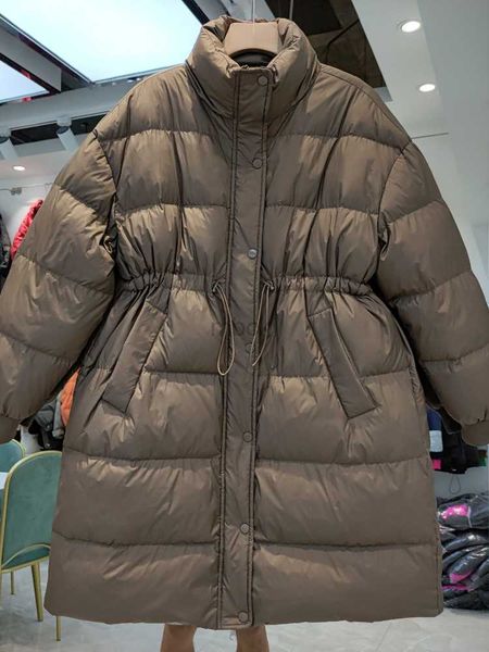 women's down parkas fitaylor new winter drawstring long down jacket women casual zipper 90% white duck down coat lady thick warm parkas, Black
women's down parkas fitaylor new winter drawstring long down jacket women casual zipper 90% white duck down coat lady thick warm parkas, Black