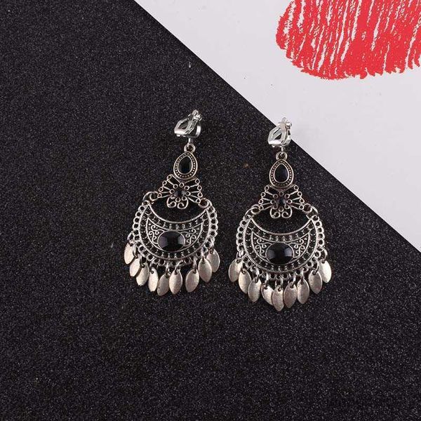 charm color tassel vintage clip on earrings without for women ethnic jewelry wholesale r230719, Golden
charm color tassel vintage clip on earrings without for women ethnic jewelry wholesale r230719, Golden