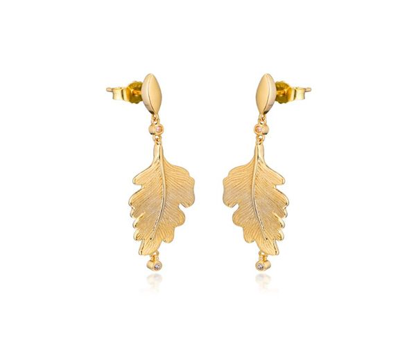 2019 autumn 925 sterling silver shine oak leaf stud earrings for women european style jewelry original earring fashion9589243, Golden;silver
2019 autumn 925 sterling silver shine oak leaf stud earrings for women european style jewelry original earring fashion9589243, Golden;silver