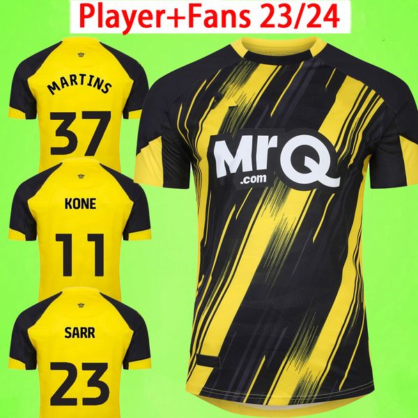 2023 2024 watfords soccer jerseys 23 24 football shirts men kids kit sarr kone martins kalu louza asprilla porteous kayembe home away yellow, Black;yellow
2023 2024 watfords soccer jerseys 23 24 football shirts men kids kit sarr kone martins kalu louza asprilla porteous kayembe home away yellow, Black;yellow
