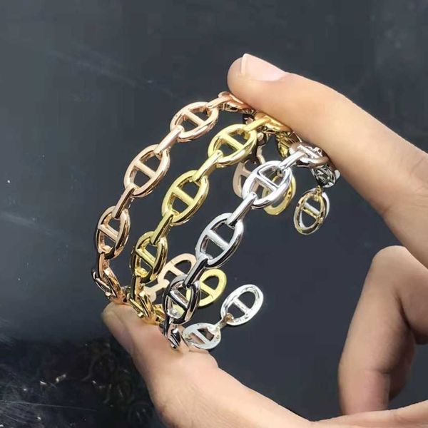 luxury hrems bangle online store family full diamond pig nose bracelet with platinum cnc thick plated steel stamps complete fits al, Black
luxury hrems bangle online store family full diamond pig nose bracelet with platinum cnc thick plated steel stamps complete fits al, Black