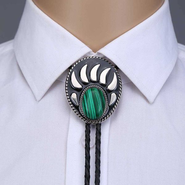 bolo ties fashion malachite turquoise bear paw bolo tie for man cowboy western cowgirl lather rope zinc alloy necktie hkd230719, Red
bolo ties fashion malachite turquoise bear paw bolo tie for man cowboy western cowgirl lather rope zinc alloy necktie hkd230719, Red