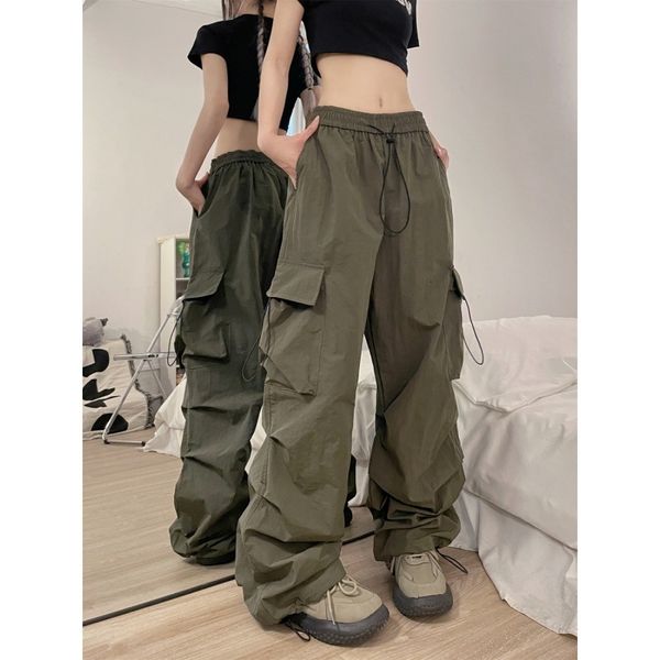 women s pants s american retro cargo pant s spring versatile casual straight tube hanging feeling leggings loose wide leg ins 230718, Black;white
women s pants s american retro cargo pant s spring versatile casual straight tube hanging feeling leggings loose wide leg ins 230718, Black;white
