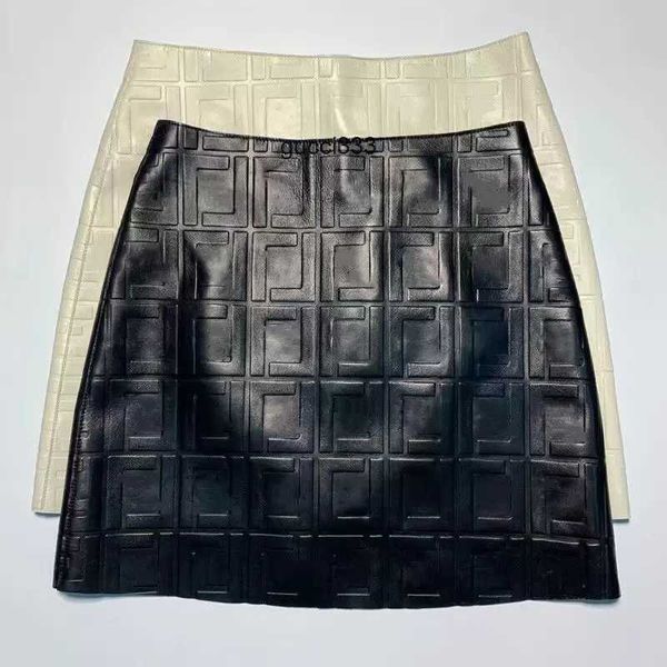 ff designer wonens skirts pu leather skirts fashion letter print high waist hip a-line faux leather skirt i fendyly, Black
ff designer wonens skirts pu leather skirts fashion letter print high waist hip a-line faux leather skirt i fendyly, Black