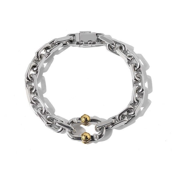 high-quality ayffay hip hop fashion chain aye loop buckle men's bracelet same style personality women, Black
high-quality ayffay hip hop fashion chain aye loop buckle men's bracelet same style personality women, Black