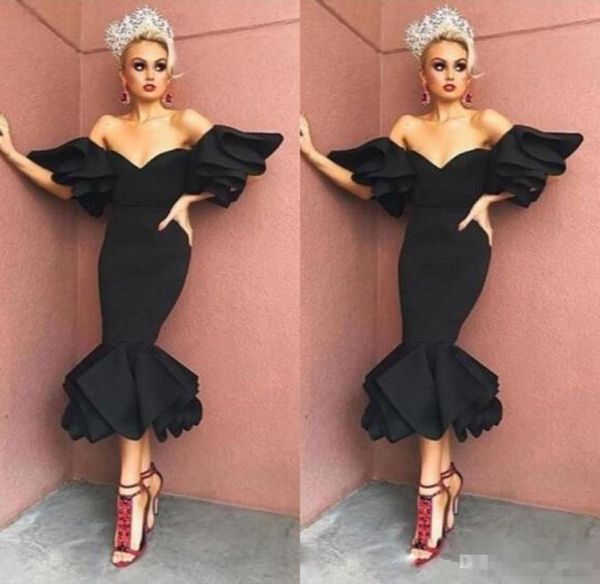 black tea length offtheshoulder prom party dresses ruffles short sleeve short evening gown satin women039s cocktail dres5224601
black tea length offtheshoulder prom party dresses ruffles short sleeve short evening gown satin women039s cocktail dres5224601
