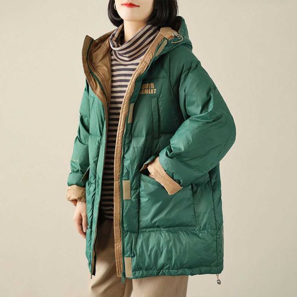 women's down parkas women long down jacket 2022 winter stand collar 90% white duck down windproof zipper warm chic fashion coats hkd230, Black
women's down parkas women long down jacket 2022 winter stand collar 90% white duck down windproof zipper warm chic fashion coats hkd230, Black