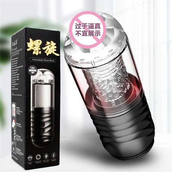 50% off outlet store tibe bi-directional spiral cup sounding rotating and vibrating men's couple fun
50% off outlet store tibe bi-directional spiral cup sounding rotating and vibrating men's couple fun