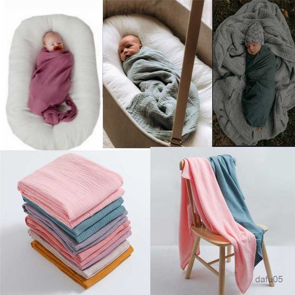 girl's dresses muslin baby swaddle blankets newborn receiving blanket solid swaddle wrap infant soft sleeping quilt bed cover 120x120cm, Red;yellow
girl's dresses muslin baby swaddle blankets newborn receiving blanket solid swaddle wrap infant soft sleeping quilt bed cover 120x120cm, Red;yellow
