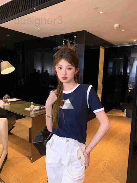 women's t-shirt designer 23 summer new handmade beaded letter round neck short sleeve t-shirt casual versatile blue prnm, White
women's t-shirt designer 23 summer new handmade beaded letter round neck short sleeve t-shirt casual versatile blue prnm, White