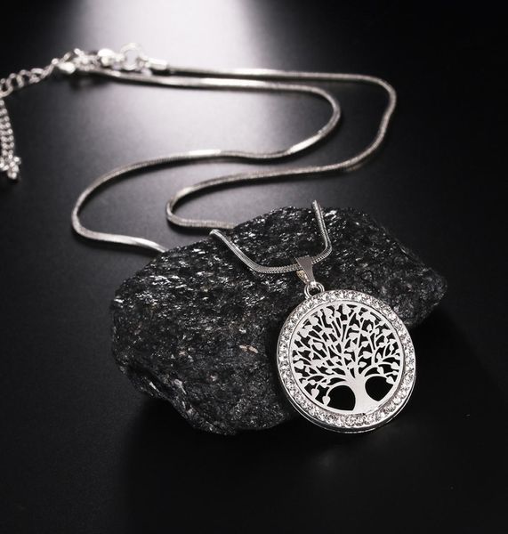 new tree of life pendant diamond necklaces hollow carved charm chokers long necklace for women life tree sweater chain fashion jew8159361, Silver
new tree of life pendant diamond necklaces hollow carved charm chokers long necklace for women life tree sweater chain fashion jew8159361, Silver