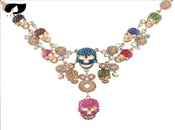 2019 metal skull pendant crystal chokers skeleton necklaces for women039s fashion vintage imported female accessory j1907111891184, Silver
2019 metal skull pendant crystal chokers skeleton necklaces for women039s fashion vintage imported female accessory j1907111891184, Silver