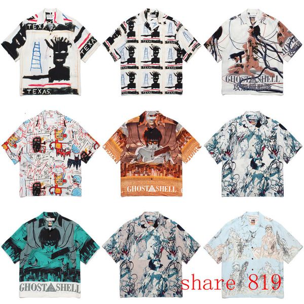 mens casual shirts digital printing design for multiple movies wacko maria short shirt summer hawaiian beach 230718, White;black
mens casual shirts digital printing design for multiple movies wacko maria short shirt summer hawaiian beach 230718, White;black