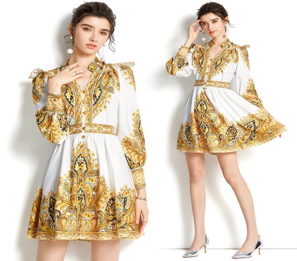 drop new summer fall yellow vintage geometric floral print vneck long lantern sleeve women ladies party casual elegant te9622339, Black;gray
drop new summer fall yellow vintage geometric floral print vneck long lantern sleeve women ladies party casual elegant te9622339, Black;gray