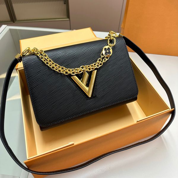 designer shoulder bag woman handbag fashion twist bags simple leather luxury brand crossbody purse wallet popular metal chain messenger bag
designer shoulder bag woman handbag fashion twist bags simple leather luxury brand crossbody purse wallet popular metal chain messenger bag